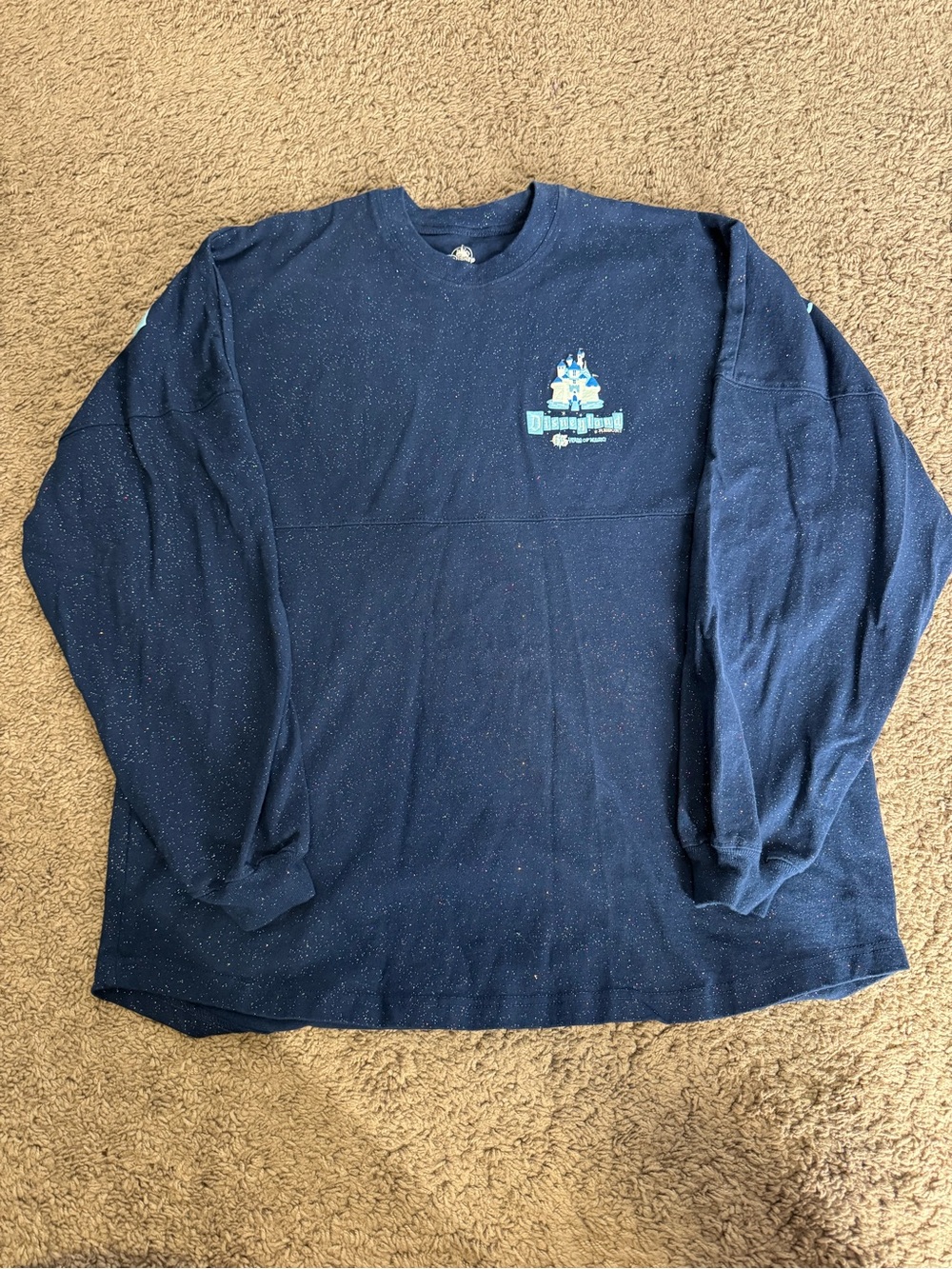 Disneyland 65 yrs happiest place on earth SIZE L spirit jersey
